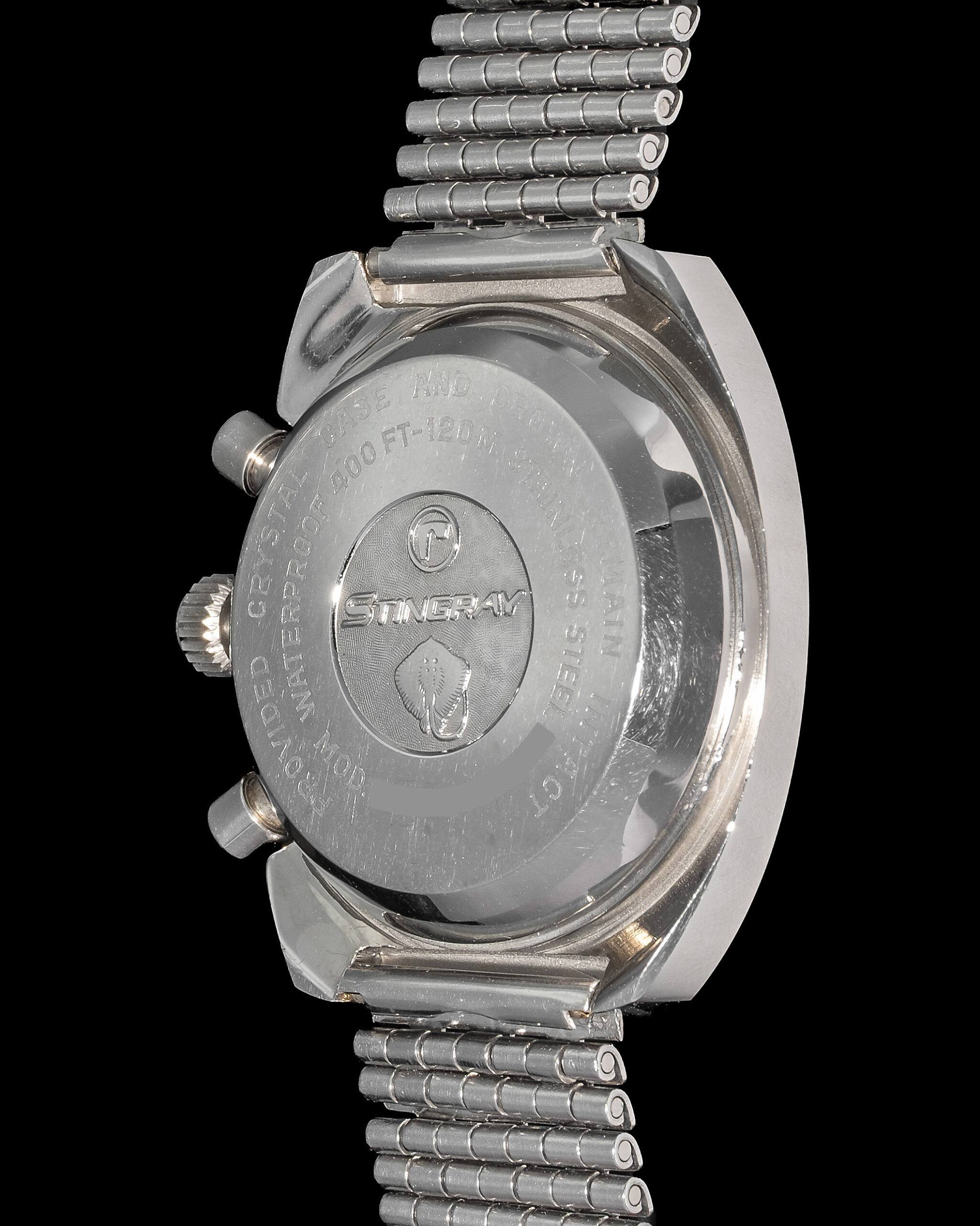 NEW OLD STOCK, ROAMER STINGRAY CHRONOGRAPH - Vintage Watches Milano