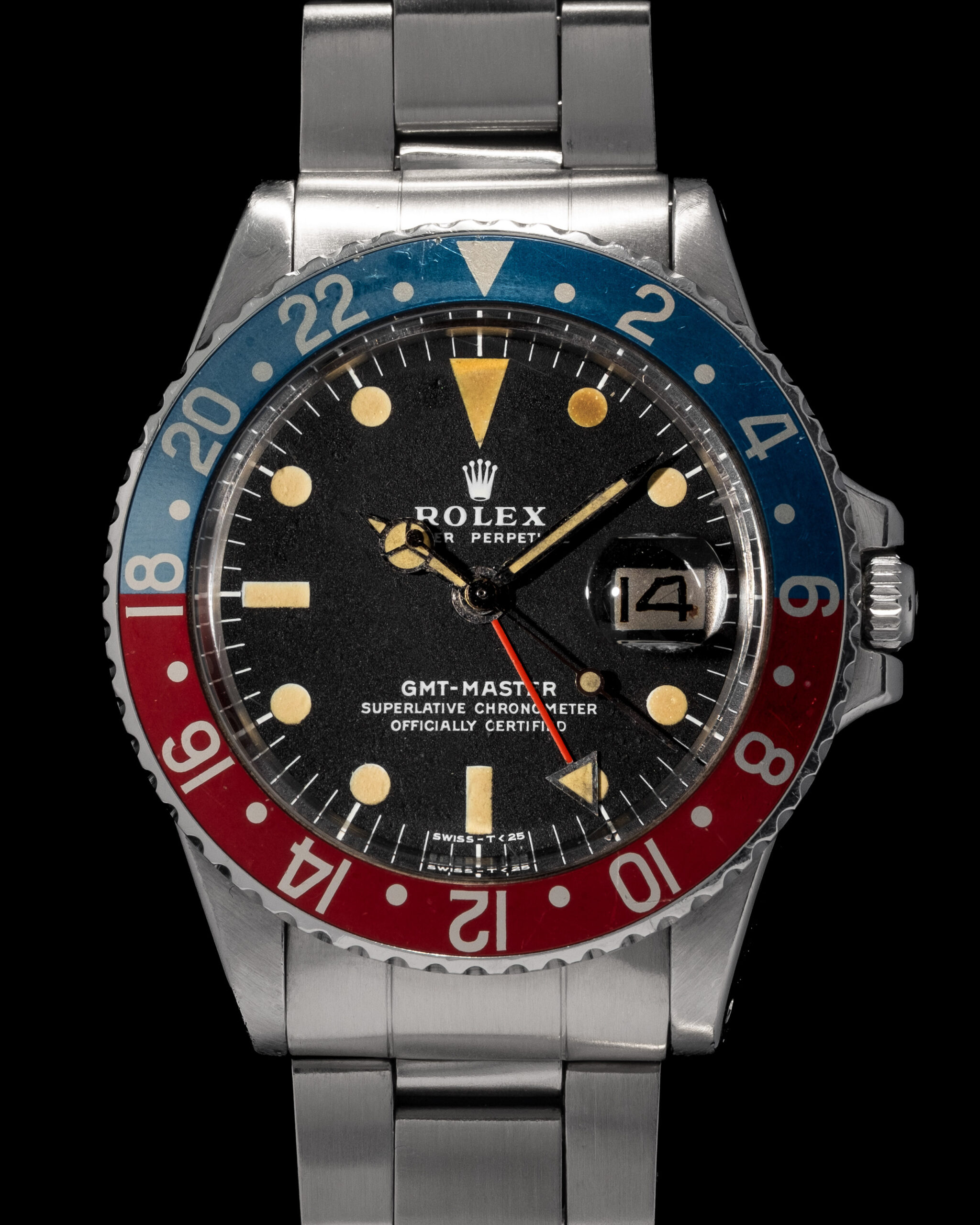 VINTAGE ROLEX GMT MASTER, REF. 1675 MK2 “PEPSI” - Vintage Watches 